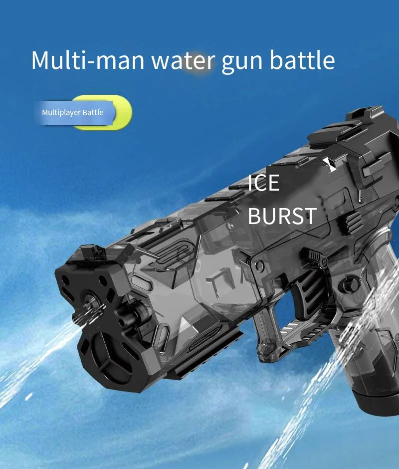 Clearance_Passion Manual Water Gun Ice Blast Desert Eagle Summer Swimming Battle Toy Continuous Shooting Pool Outdoor Fun_Contin ALPENZO