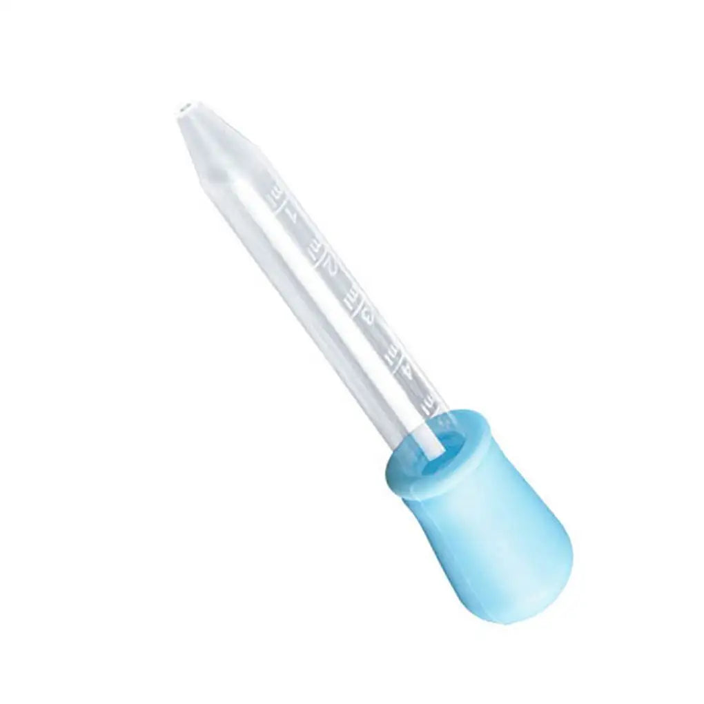 5PCS 5ml Small Silicone Plastic Pipette Dropper Feeding Medicine Liquid Eye Ear Pipette Dropper Lab Experiment Toys Gift ALPENZO