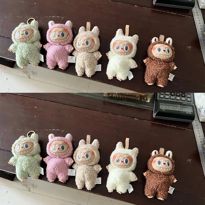 New Labubu The Monsters Heartbeat Macaron Enamel Face Blind Box Pvc Figurine Tabletop Ornament Kawaii Doll Kid christmas Gift ALPENZO