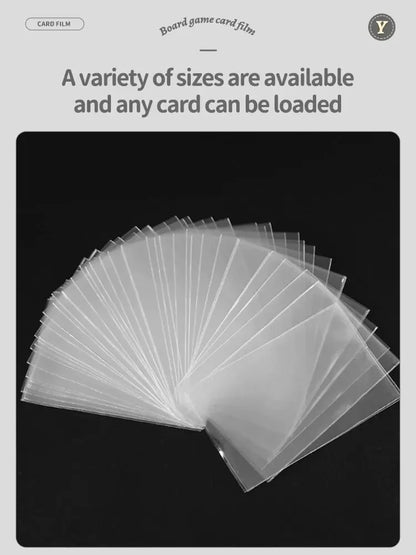 Protective Sleeve Magic Board Game Transparent Storage Bags, Tarot Card Cover, Kids Toy Gift Accessories, 100pcs