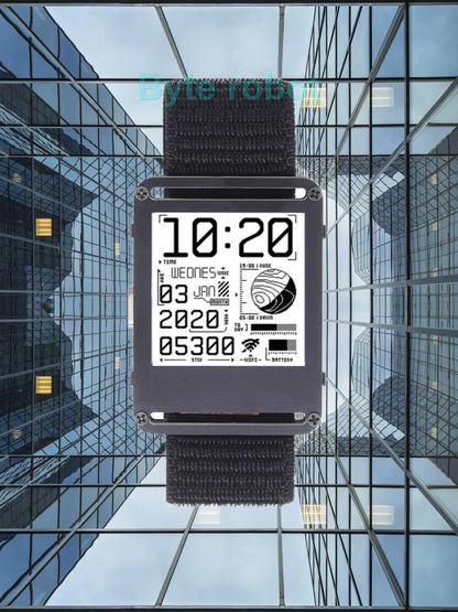ESP32 Open Source Watchy V2.0 Gift E-ink Display Smart Watch For Arduino Robot DIY Kit Connect With Bluetooth And Wifi Robot Kit ALPENZO