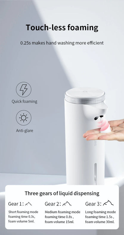 ZW-XP20F1 induction soap dispenser with convenient touch and fully sealed design, high capacity and long endurance - ALPENZO