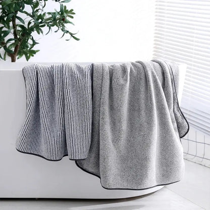 1PCS Thickened Bath Towels for The Body Microfiber Towel for Gym Sports Shower Robe for Spa Beath Home - ALPENZO