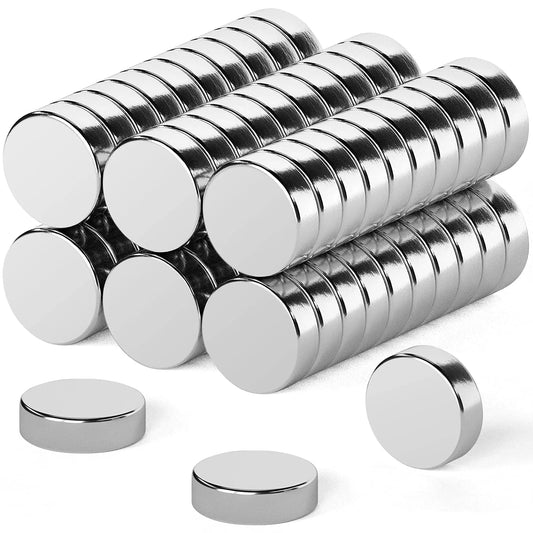 Super Strong Neodymium Disc Magnets Powerful Rare Earth Magnets for Fridge, DIY, Building, Scientific, Craft, and Office Magnets - ALPENZO