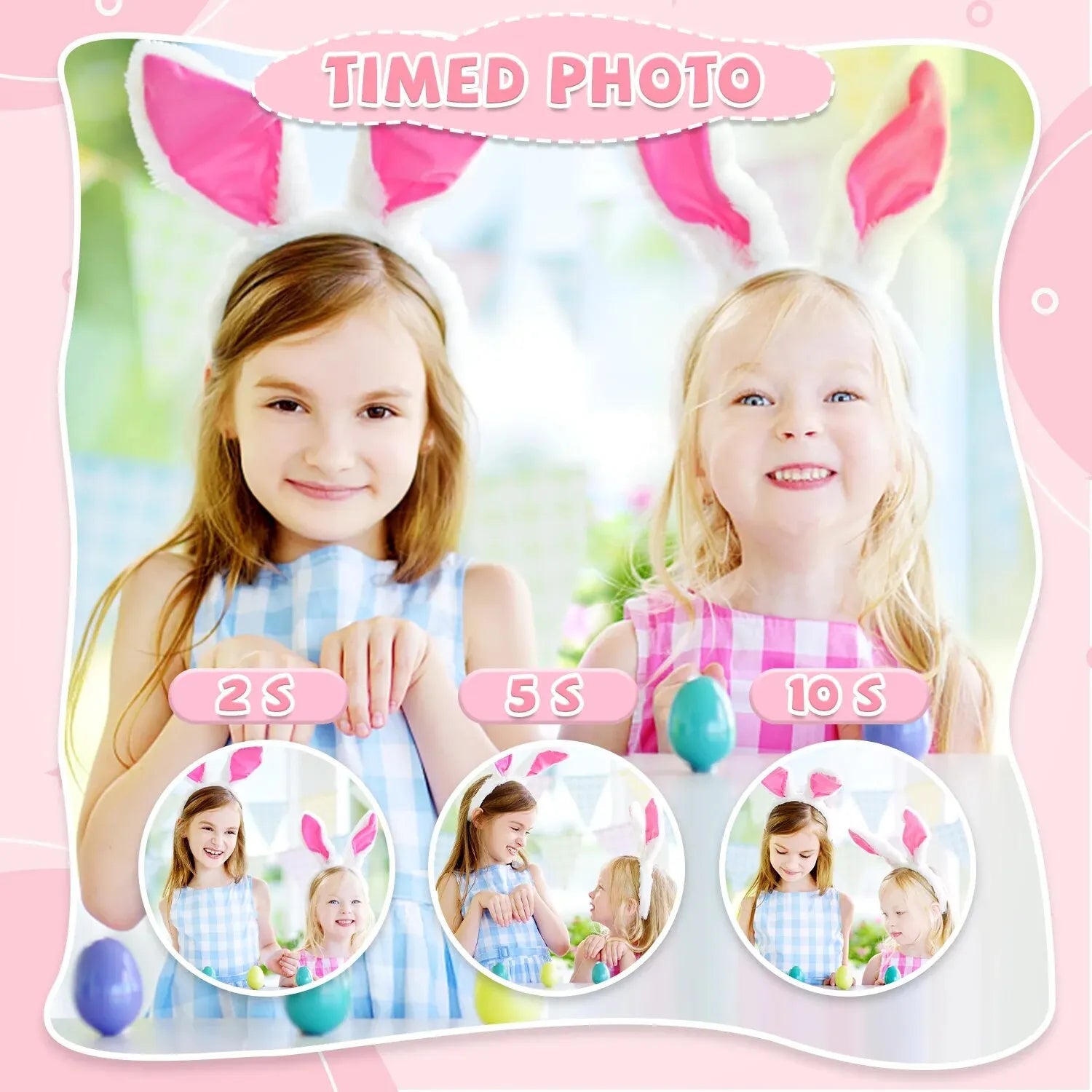 Children Camera 1080P HD Toddler Digital Video Camera 2.0-inch Kids Camera with Silicone Cases Toys for Christmas Birthday Gifts ALPENZO
