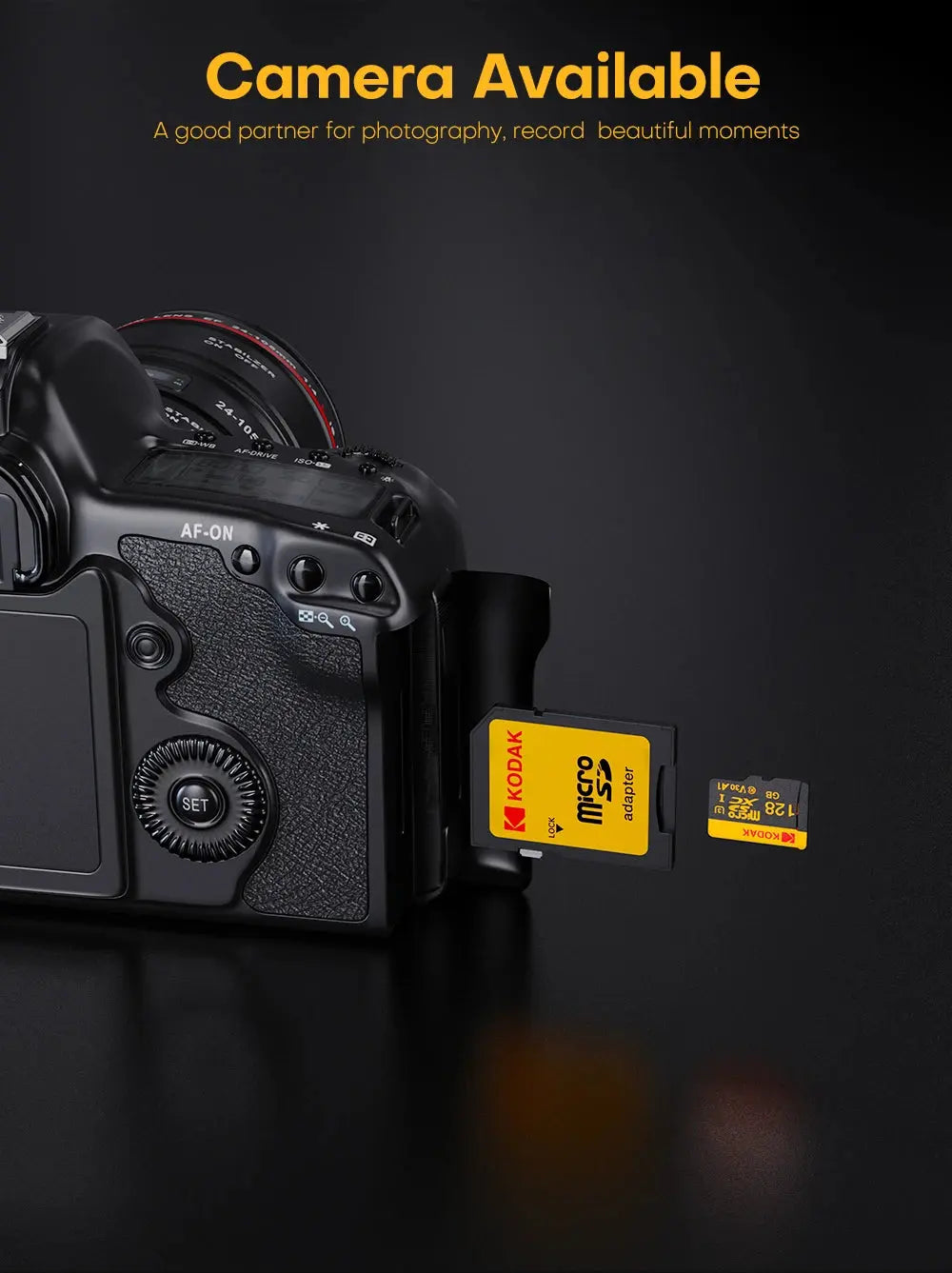 Kodak Micro SD Card Memory Card Class 10 32GB 64GB 128GB 256GB U3 4K High Speed Cartao De Memoria Flash Memory TF Mecard C10 - ALPENZO
