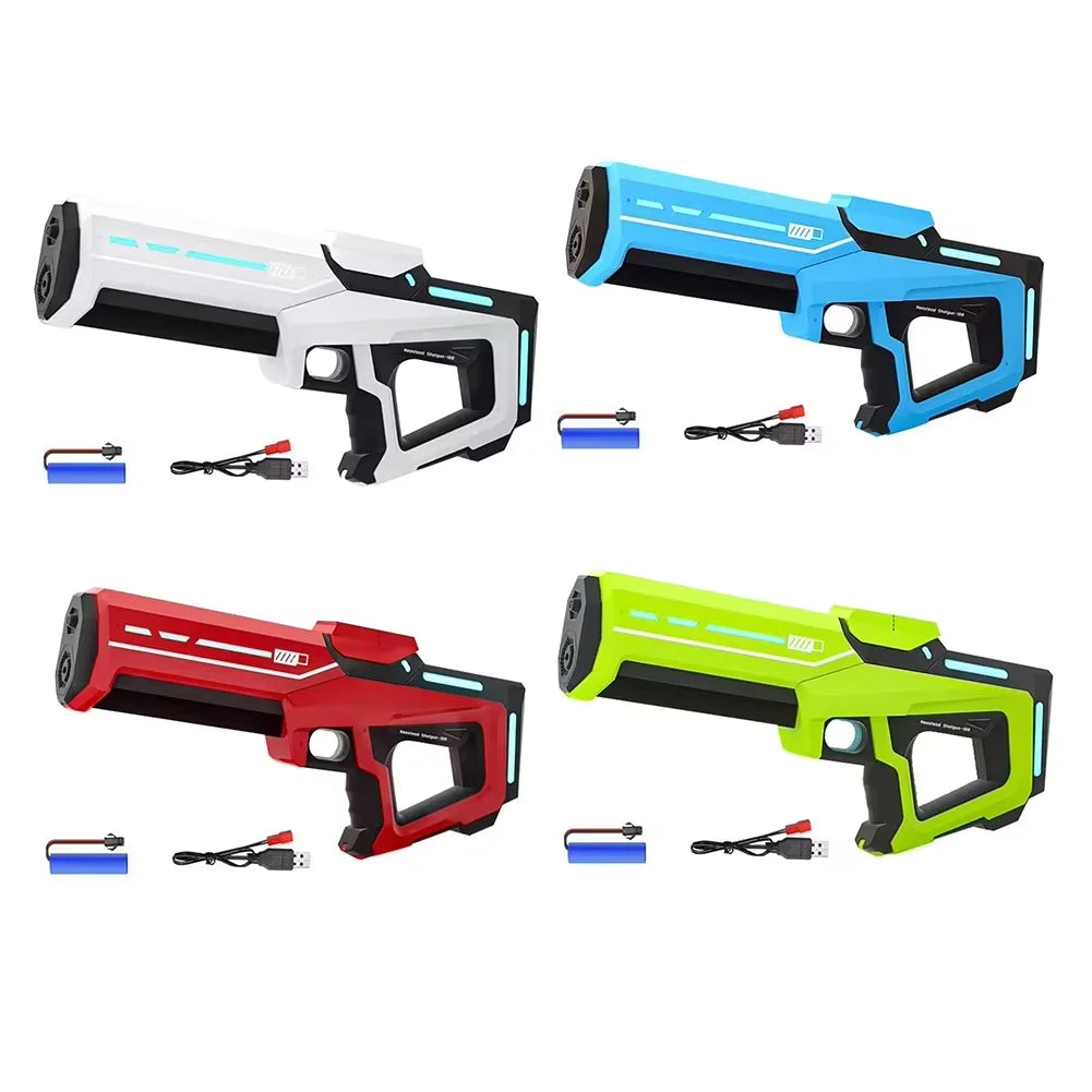 Electric Automatic Water Storage Gun Toys Portable Children Summer Beach Outdoor Fight Fantasy Spray Gun Toys Boy Kid Adult Game ALPENZO