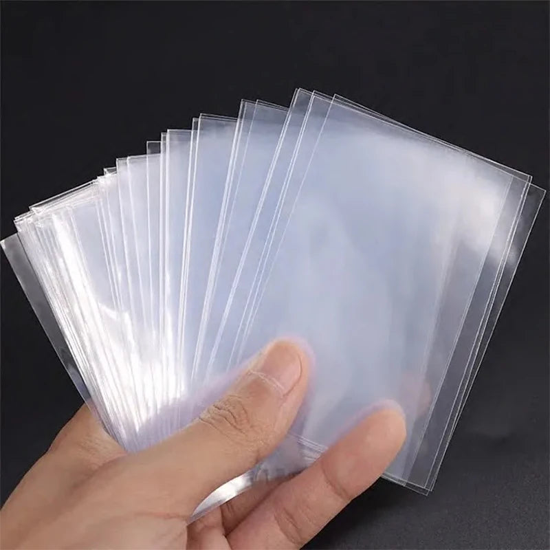 Protective Sleeve Magic Board Game Transparent Storage Bags, Tarot Card Cover, Kids Toy Gift Accessories, 100pcs