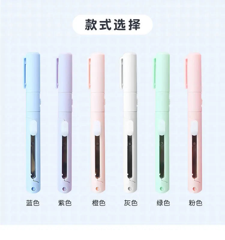 Mini Colorful Folding Scissors , Hand Tent Cutting, Mini Engraving Knife, Scissors, Paper Trimming Utility Knife ALPENZO