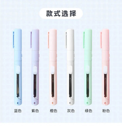 Mini Colorful Folding Scissors , Hand Tent Cutting, Mini Engraving Knife, Scissors, Paper Trimming Utility Knife ALPENZO