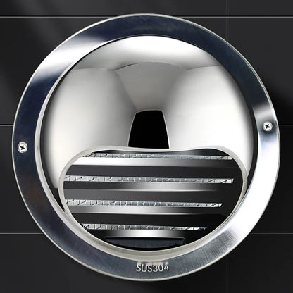 Stainless Steel Wall Ceiling Air Vent Ducting Ventilation Exhaust Grille Cover Waterproof Outlet Heating Cooling Vents Cap - ALPENZO