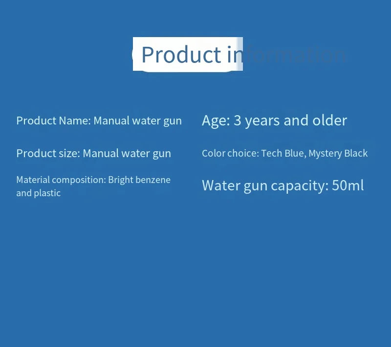 Clearance_Passion Manual Water Gun Ice Blast Desert Eagle Summer Swimming Battle Toy Continuous Shooting Pool Outdoor Fun_Contin ALPENZO