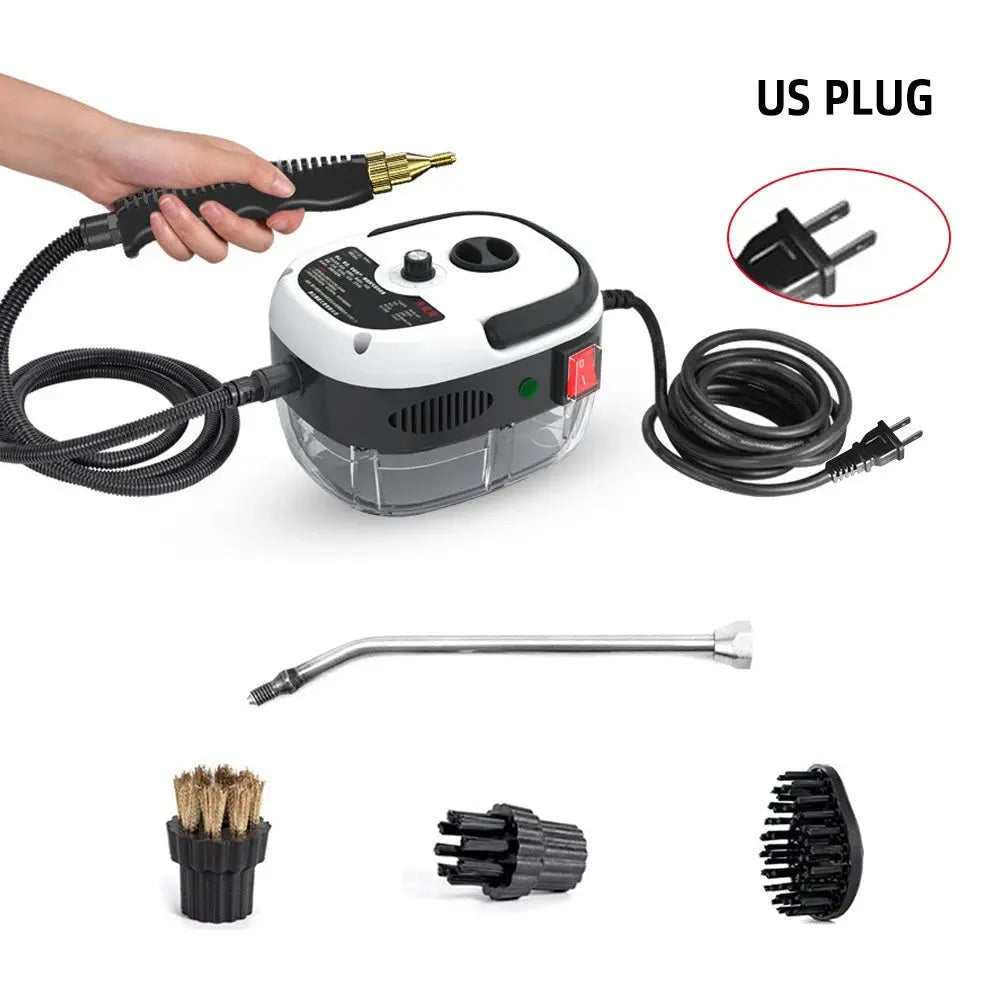 Steam Cleaner High Temperature Sterilization Car Steaming Cleaner Air Conditioning Kitchen Hood Home  110V US Plug /220V EU Plug - ALPENZO