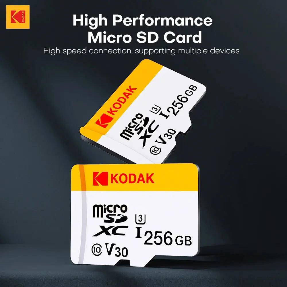 Kodak SD Card High Speed 64GB 128GB 256GB Class 10 SD Card 512GB High Capacity SDXC V30 4K HD Camera Memory Card Wholesale - ALPENZO