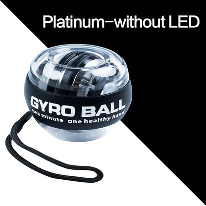 Powerball Wrist Trainer Ball Wrist Strengthener Gyro Self-Starting Forearm Trainer Gyro Ball for Strengthening Muscles