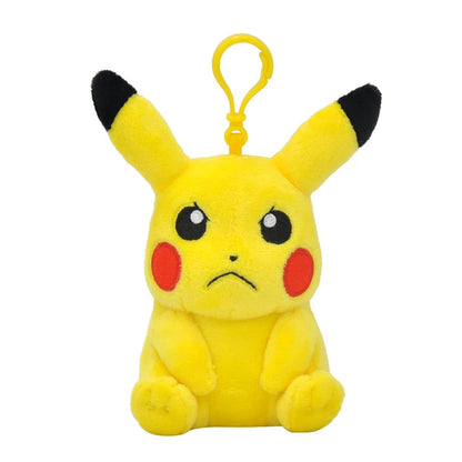 Clearance_Original Pokemon Plush Keychain Cartoon Toys Pikachu Charmander Psyduck Squirtle Snorlax Wobbuffet Doll Kids Kawai Toy ALPENZO