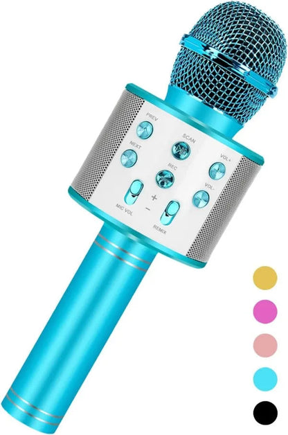 Fun Toys for 4-15 Year Old Girls, Handheld Karaoke Microphone for Kids Birthday Xmas Gifts for 8 9 10 11 Years Old Boys Girl ALPENZO
