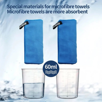 Fast Dry Sport Towel Multifunctional Travel Swimming Yoga Ultra Soft Lightweight Super Absorbent Microfiber Material for Gym