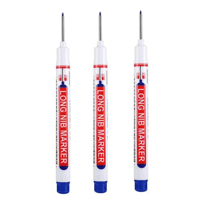 1/4Pcs White Permanent Paint Pen set for Wood Rock Plastic Leather Glass Stone Metal Canvas Ceramic Deep Hole Marker 0.7mm ALPENZO