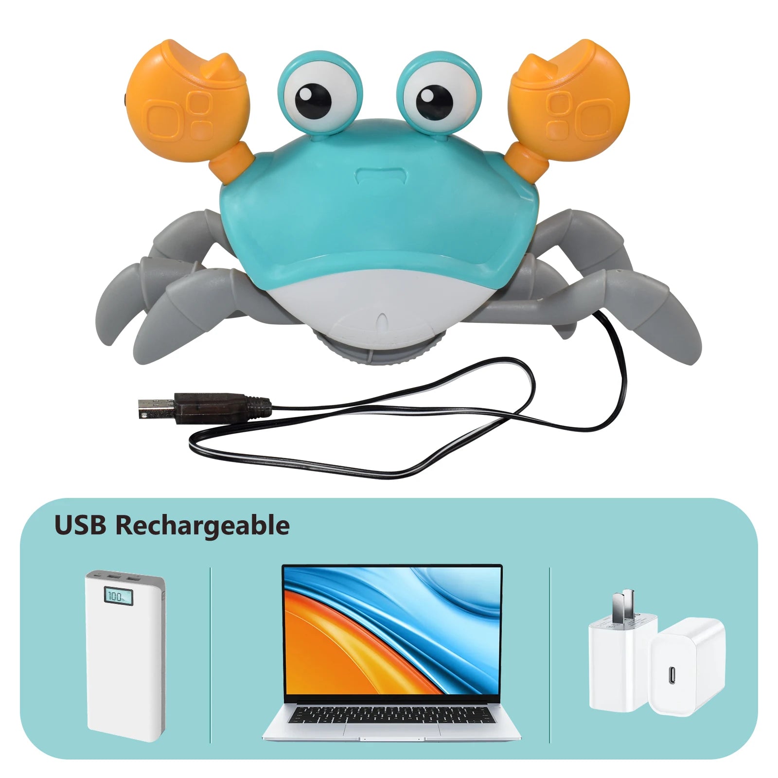 Baby Crawling Toy Kids Induction Escape Crab Octopus Baby Pets Musical Toys Electronic Educational Toddler Moving Toy for Kids ALPENZO