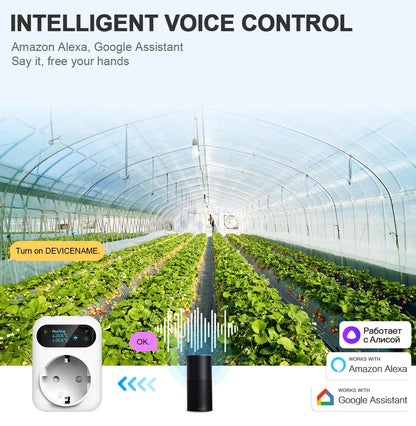 Tuya WIFI Digital Thermostat Socket 16A Outlet Plug Remote Temperature Controller Timer Switch Cooling Heating 3M NTC Sensor - ALPENZO