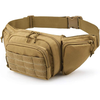Molle Gun Holster Fanny Pack Fits Glock K Ruger S&W M&amp P Shield Taurus Sig Sauer Springfield Beretta Kimber Walther