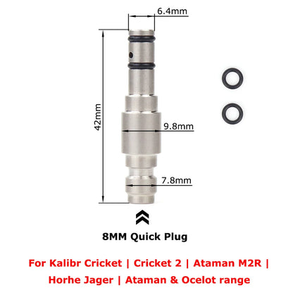 Air Filling Probe for FX Hatsan,BSA,Webley,SMK Artemis,Cricket,WEIHRAUCH,Walther Rotex R8 and RM8,Brocock, PR900