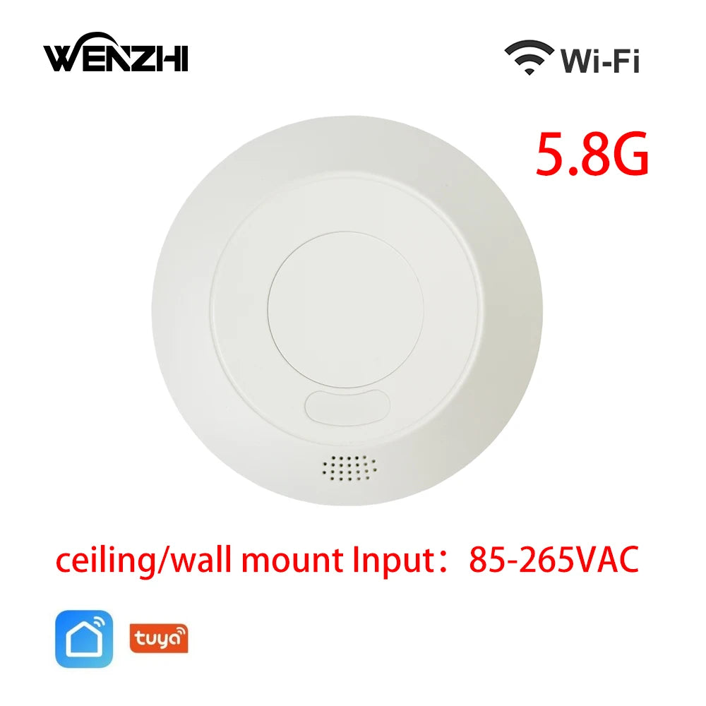 ZigBee 24G MmWave Radar Human Body Presence Motion Sensor For Light Switch Luminosity Detection 110/220V Tuya Smart Life Home - ALPENZO