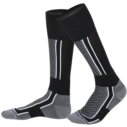 Ski Thermal Socks Men Women Winter Long Warm Compression Socks Ski Hiking Snowboarding Climbing Sports Socks