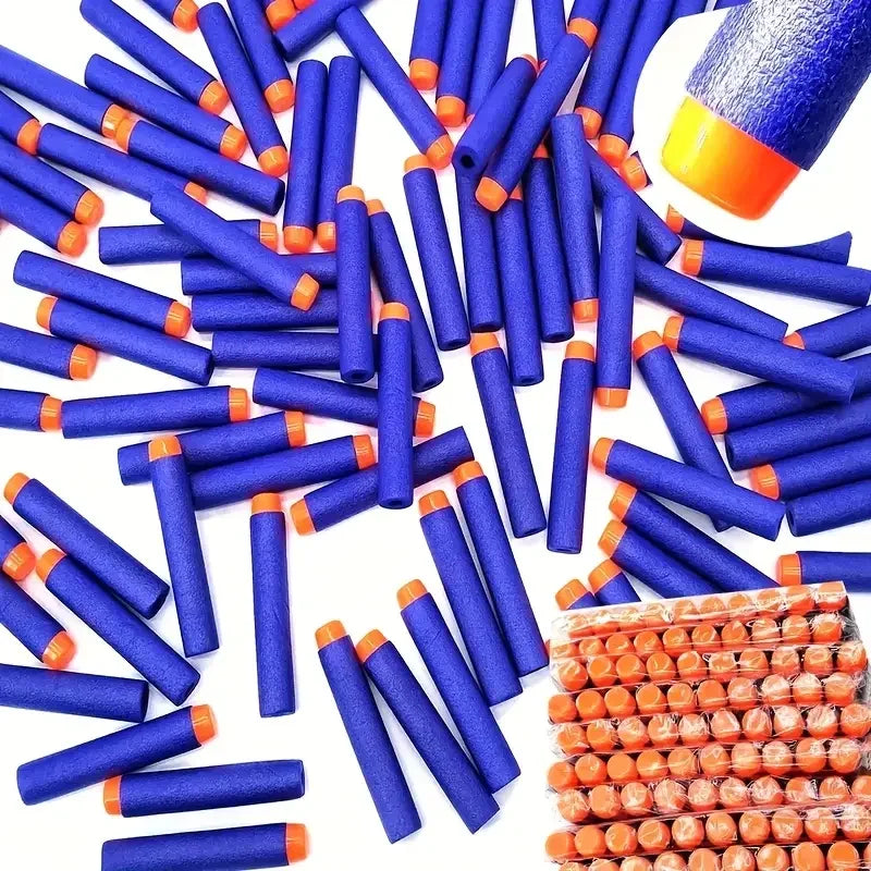 50/100pcs, Blue Filling Darts, Soft Head Bullets Foam Darts, Pistol Children's Toy, Gun Accessories Darts, Soft Toy, Gun Filling ALPENZO