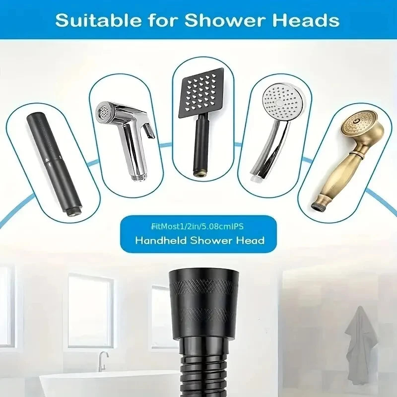 Shower Hoses Bathroom Shower Pipes Sprinkler Heads Universal Connection Pipes Water Heater Outlet Pipes Bathroom Accessories - ALPENZO