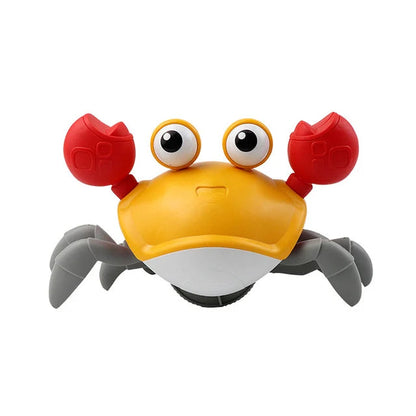 Baby Bath Tub Water Play Crab Toy Clockwork Portable Beach Children Shower Accessory Baby Pulling a String To Learn to Walk ALPENZO