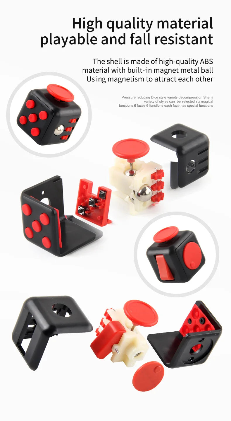 Fidget Decompression toy Infinity Stress cubes Antistress Toys Anti-stress Kids Anti Stress Games For Adults antistress anxiety ALPENZO