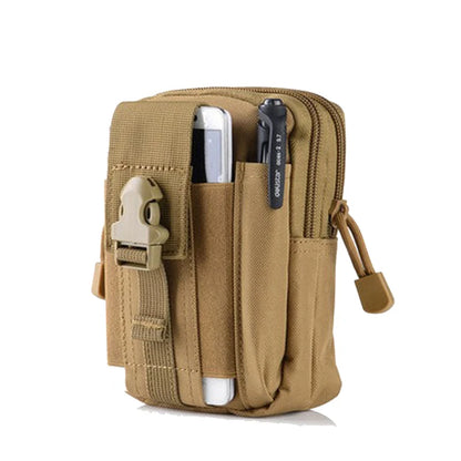 Molle Bag Waist Bag Camouflage Waterproof Nylon Multifunctional Casual Men Waist Bag Men Small Bag Phone Case