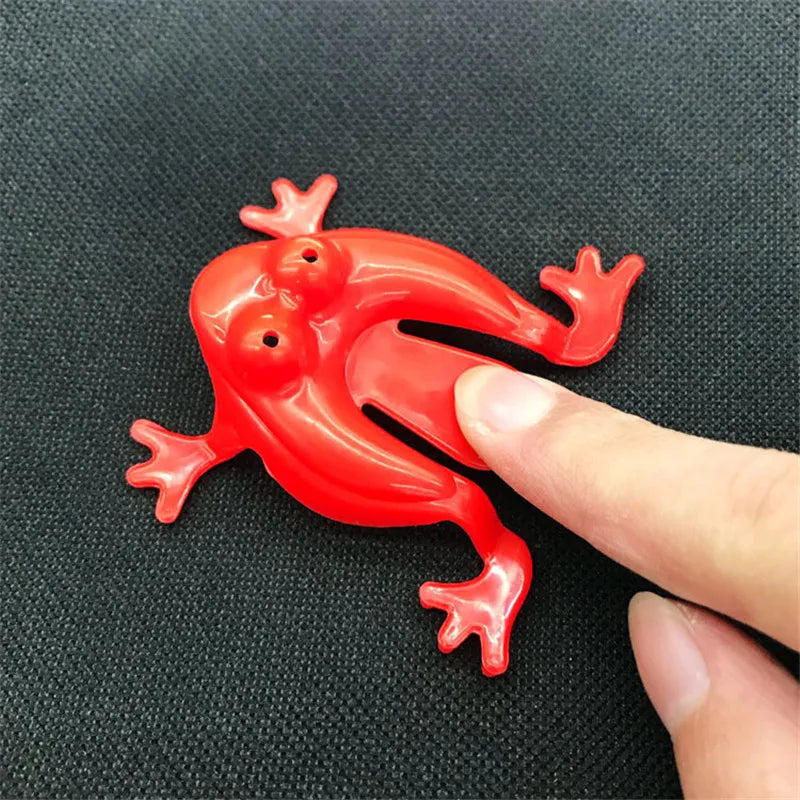 10-20Pcs Jumping Frog Bounce Fidget Toys For Kids Novelty Assorted  Stress Reliever Toys For Children Birthday Gift Party Favor ALPENZO