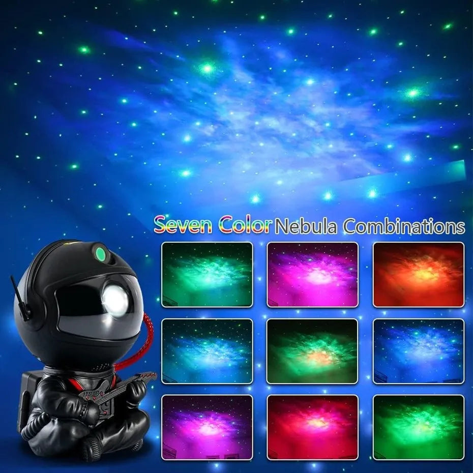 Galaxy Star Astronaut Projector Light Starry Sky Porjectors Lamp Decoration Bedroom Room Nebula LED Night Light Children Gifts ALPENZO