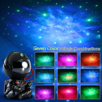 Galaxy Star Astronaut Projector Light Starry Sky Porjectors Lamp Decoration Bedroom Room Nebula LED Night Light Children Gifts ALPENZO