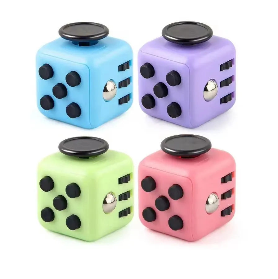 Fidget Cube Antistress Hand Spinner Decompression Toy for Autism ADHD Anxiety Sensory Toys for Kids Adults Stress Relief Toys ALPENZO