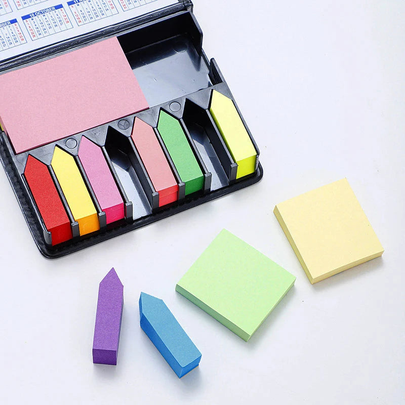 1 Set of Colorful Convenience Stickers Organization Multi-Color Stickers Set Leather Packaging Box Calendar 2025 and More ALPENZO