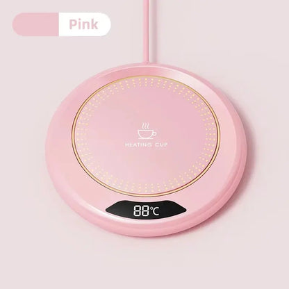 Thermostat Coaster USB Home Heating Coaster 3-speed Adjustment Heating 55 Degrees Constant Temperature - ALPENZO