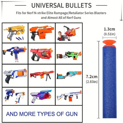 50/100pcs, Blue Filling Darts, Soft Head Bullets Foam Darts, Pistol Children's Toy, Gun Accessories Darts, Soft Toy, Gun Filling ALPENZO