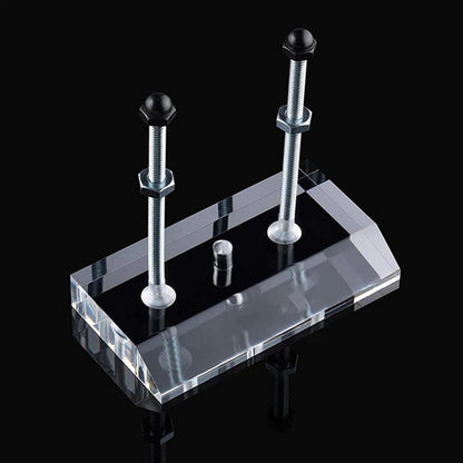 Skateboard Wall Mount Longboard Deck Hanger Display Stand Transparent Acrylic Indoor Floating Skateboard Storage Holder Rack