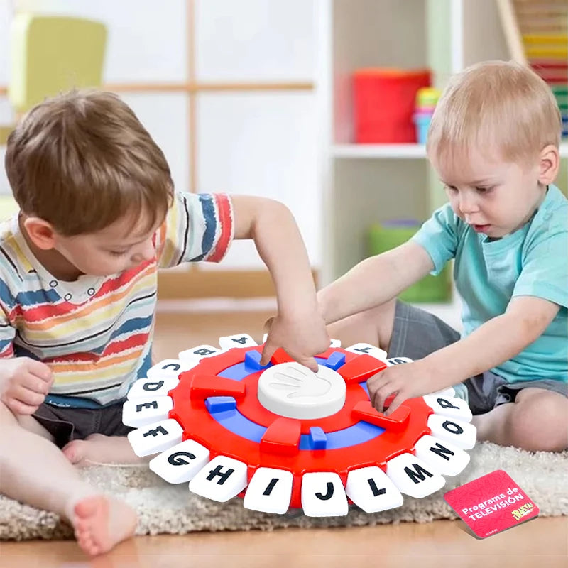 Spanish Basta Game Fast-paced Family Gathering Letter Toys For Adults Children Letters Learning Lengua española Juegos De Mesas ALPENZO