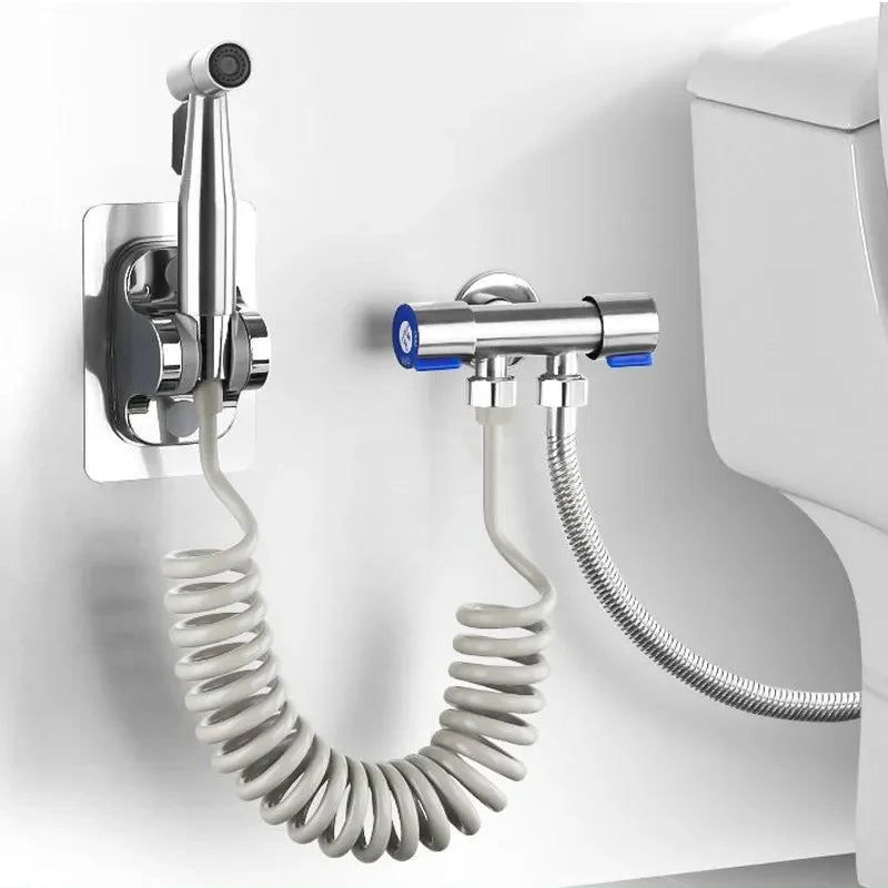 Spring Shower Nozzle Sprinkler Hose Soft Hoses Flexible Telescopic Tube Toilet Bidet Spray Pipe 1.5M/2M - ALPENZO