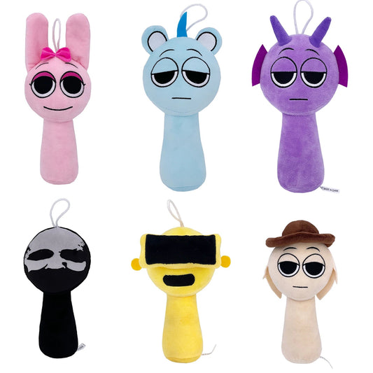 Sprunki Plush Toys Sprunki Incredibox Plush Doll Sprunki Game Cartoon Pillow Kids Birthday Gifts Stuffed Dolls Christmas Gift ALPENZO