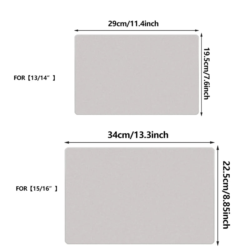 Laptop Screen Cleaner Microfiber Cover Keyboard Blanket Protective Film Cleaning Cloth For MacBook Pro 13/15/16 Inch - ALPENZO