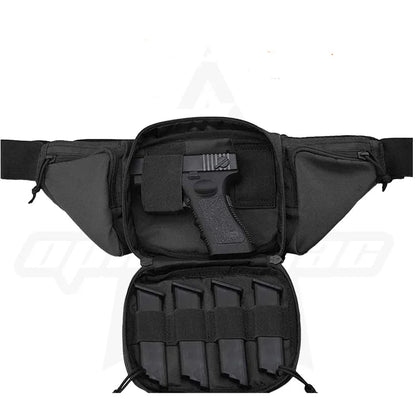 OPHIDIAN Multifunctional waist bag Outdoor cycling storage bag Portable invisible waist hanging gun bag accessory bag