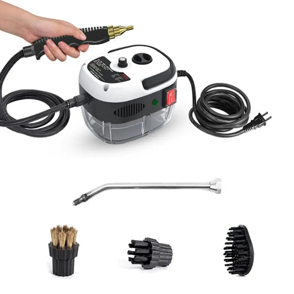 Steam Cleaner High Temperature Sterilization Car Steaming Cleaner Air Conditioning Kitchen Hood Home  110V US Plug /220V EU Plug - ALPENZO