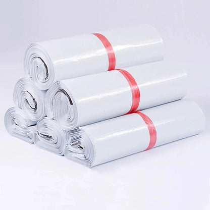 INPLUSTOP Ploy Shipping Bags Opaque PE Plastic Express Envelope Storage White Color Mailing Bags Self Adhesive Seal Courier Bag ALPENZO