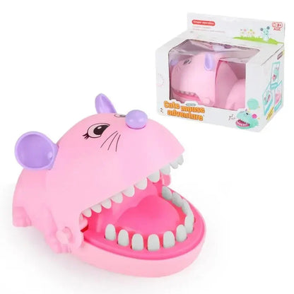 Crocodile Teeth Toys Children's Crocodile Bites Fingers Reaction Training Novelty Children's Lucky Game Trick Decompression Toy ALPENZO
